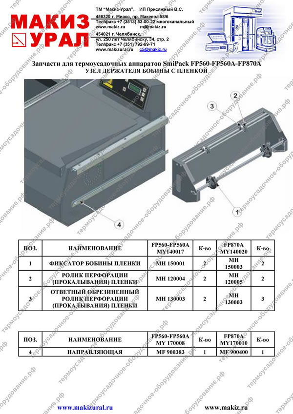     SmiPack FP560-FP560A-FP870A -     