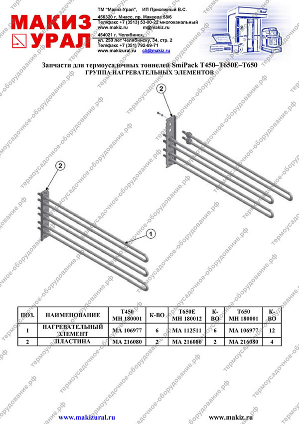     SmiPack T450-T650-T650 -   